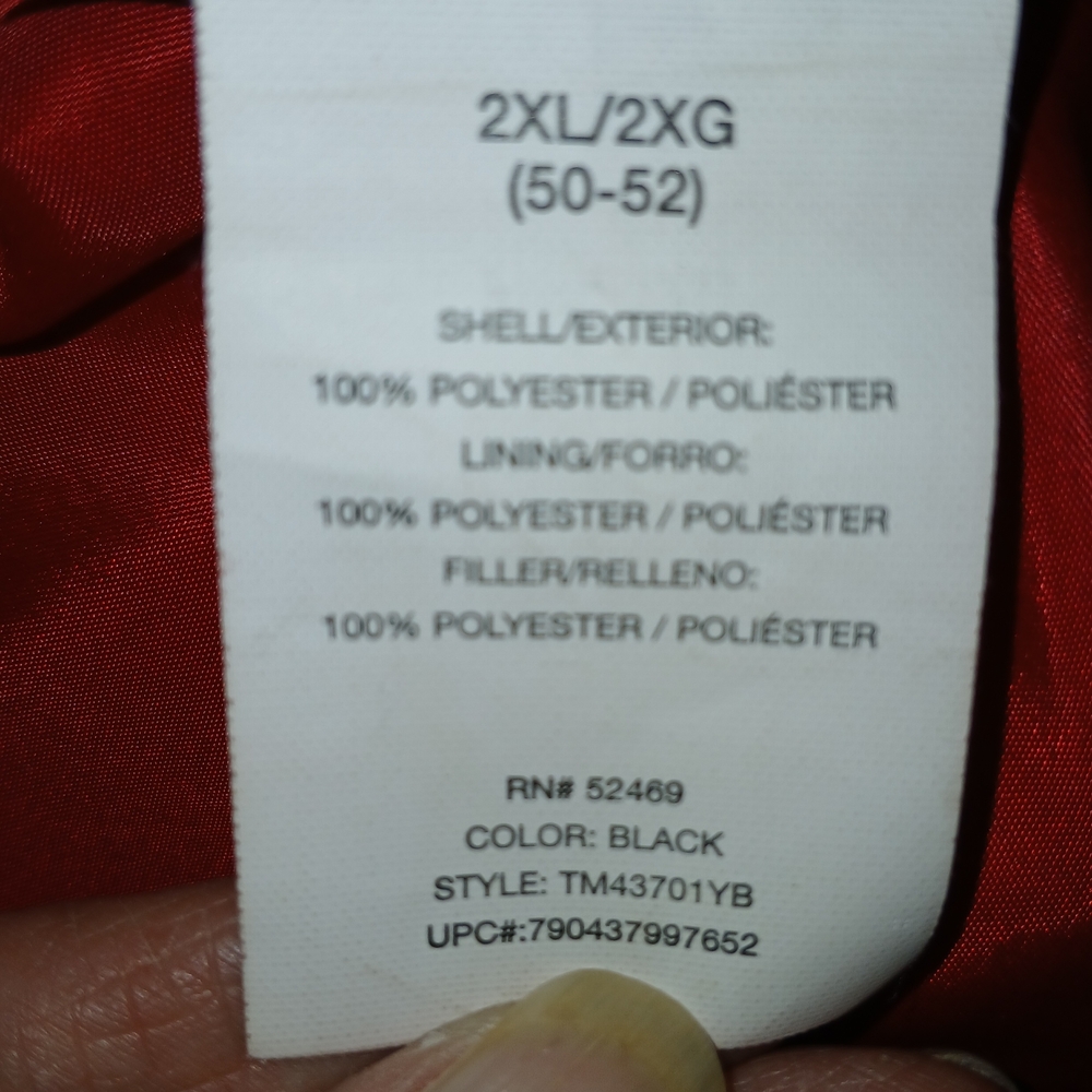 Freestyle Black and Red Performance Jacket With Removable Inner Jacket. - Picture 11 of 12